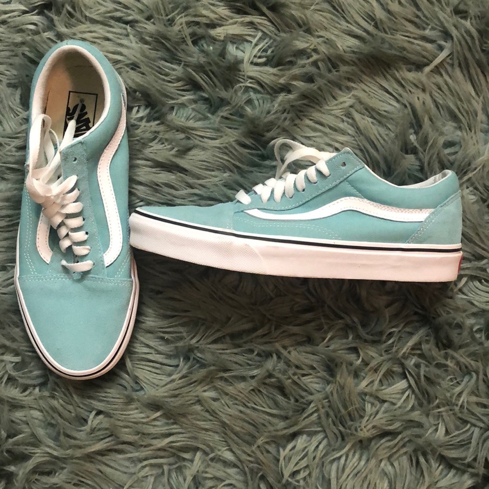 Teal Old Skool Vans